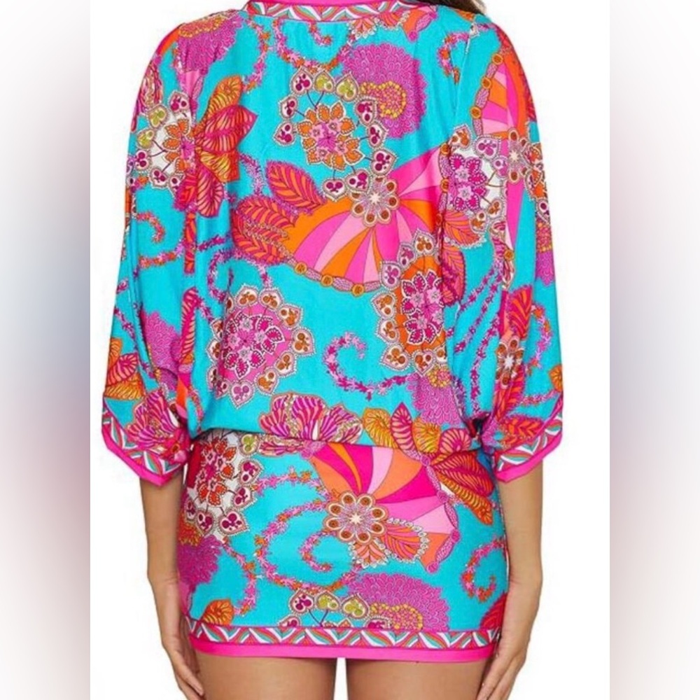 🌸💙Melani Tunic Cover Up Host Pic ‼️LG 182 💙🌸 - Picture 3 of 4